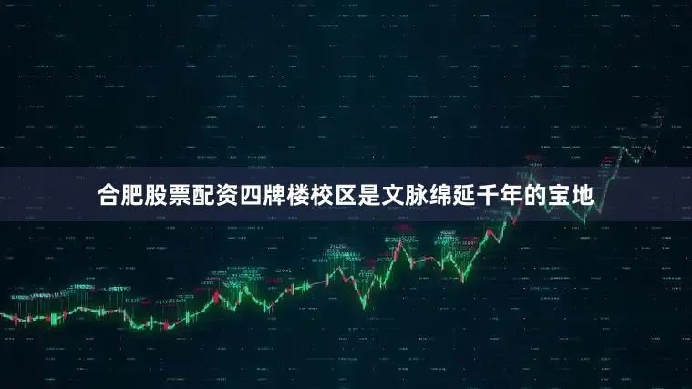 合肥股票配资四牌楼校区是文脉绵延千年的宝地